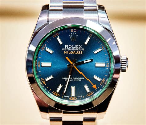 rolex milgauss invincible edition|rolex milgauss blue.